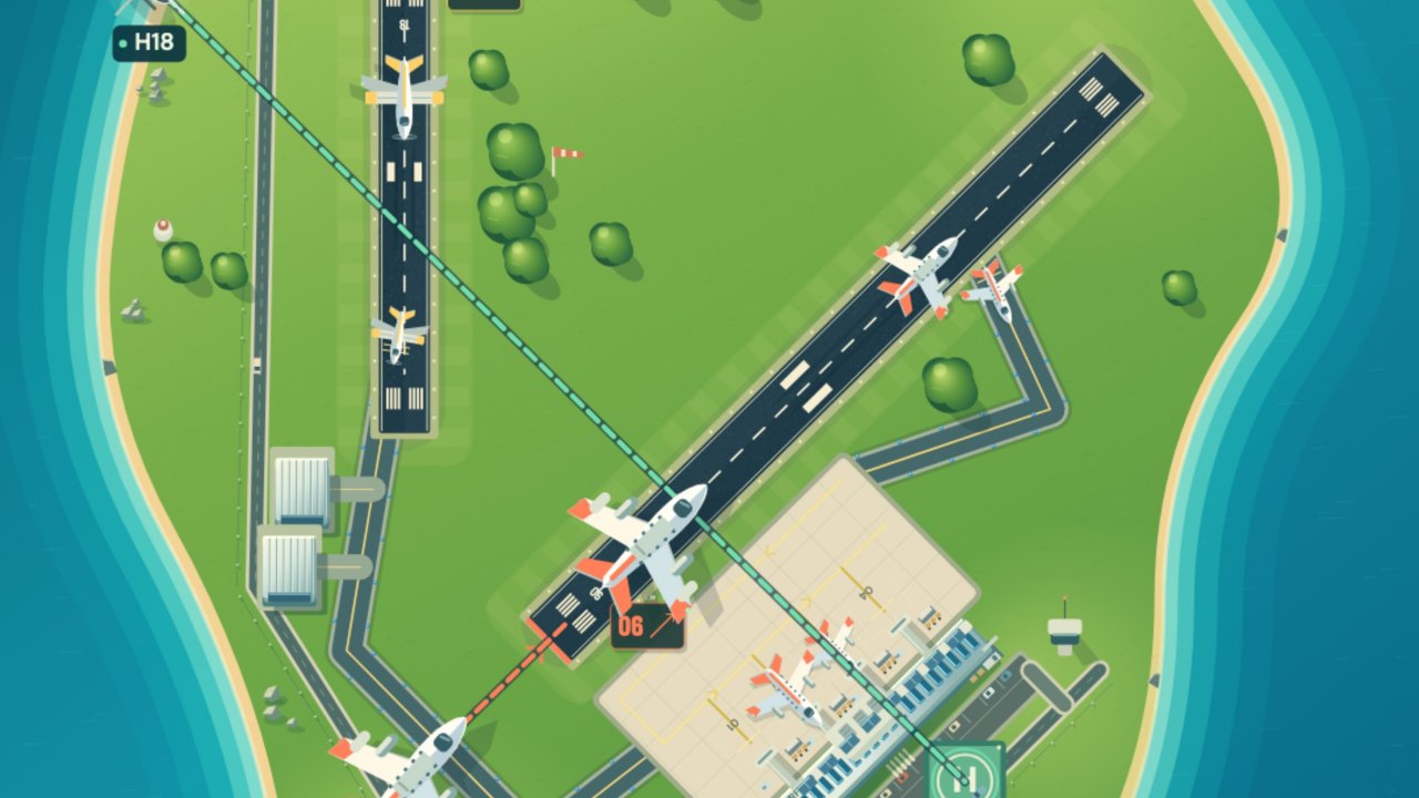 Echte Spielsituation aus AIRFIELD